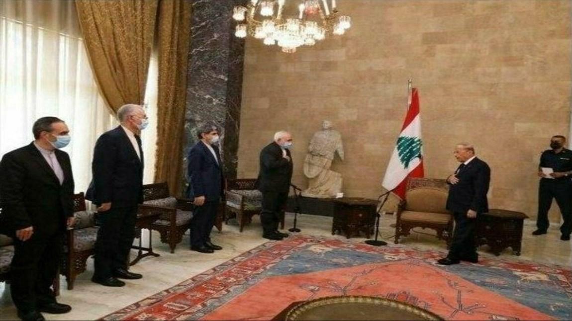 ظریف با رئیس جمهور لبنان دیدار و گفت وگو کرد