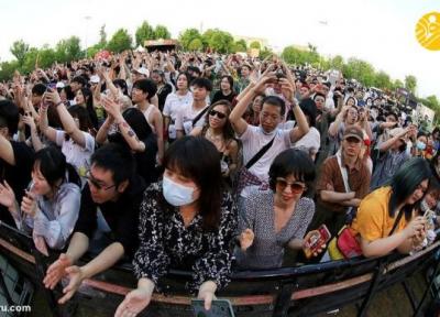 (تصاویر) جشنواره موسیقی پرشور در ووهان چین