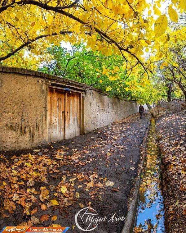 طراحی باغ ویلا سنتی: پاییز در باغ شهر تاریخی و زیبای خوانسار ، استان اصفهان