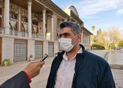 طراحی نمای ویلا: سازه موقت برای ساخت فیلم در باغ تاریخی عفیف آباد شیراز احداث شد