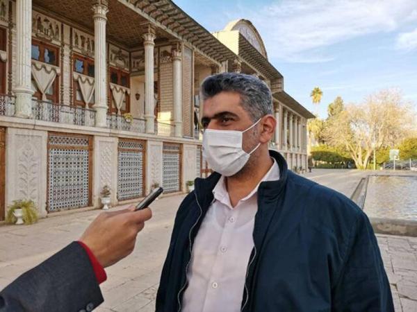 طراحی نمای ویلا: سازه موقت برای ساخت فیلم در باغ تاریخی عفیف آباد شیراز احداث شد