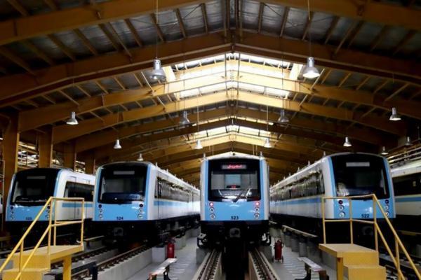 147 واگن قطارهای مترو در سال گذشته اورهال شدند