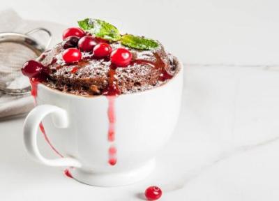 طرز تهیه کیک لیوانی در مایکروویو و قابلمه ، ساده و فوری