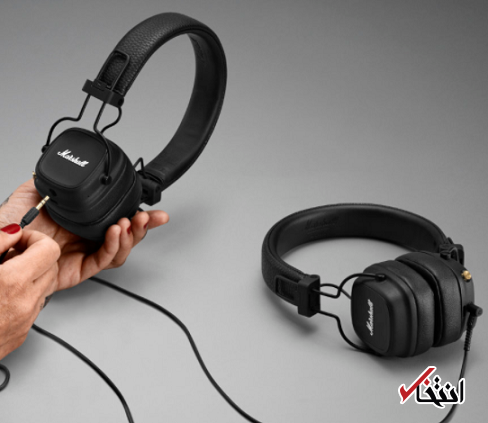 هدفون تازه مارشال تا 80 ساعت دوام دارد