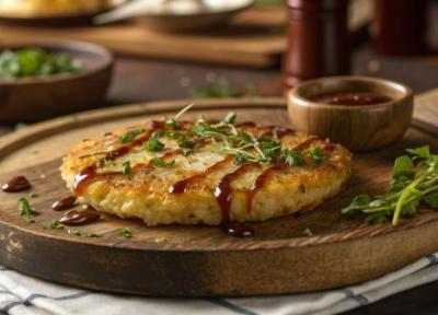 طرز تهیه پنکیک سیب زمینی خوشمزه و ترد